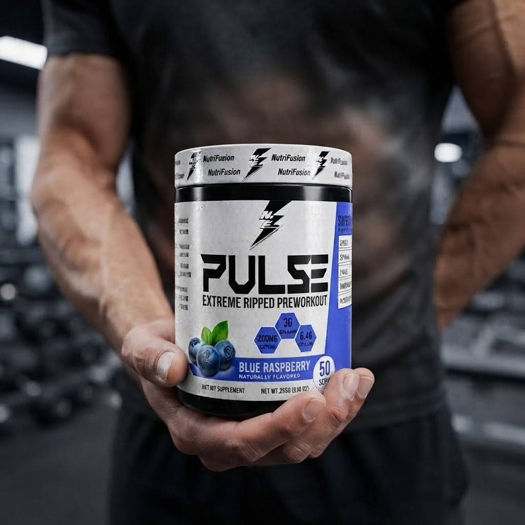 پودر پمپ و پریورکآوت پالس نوتری فیوژن | NutriFusion Pulse Preworkout کد 2000H