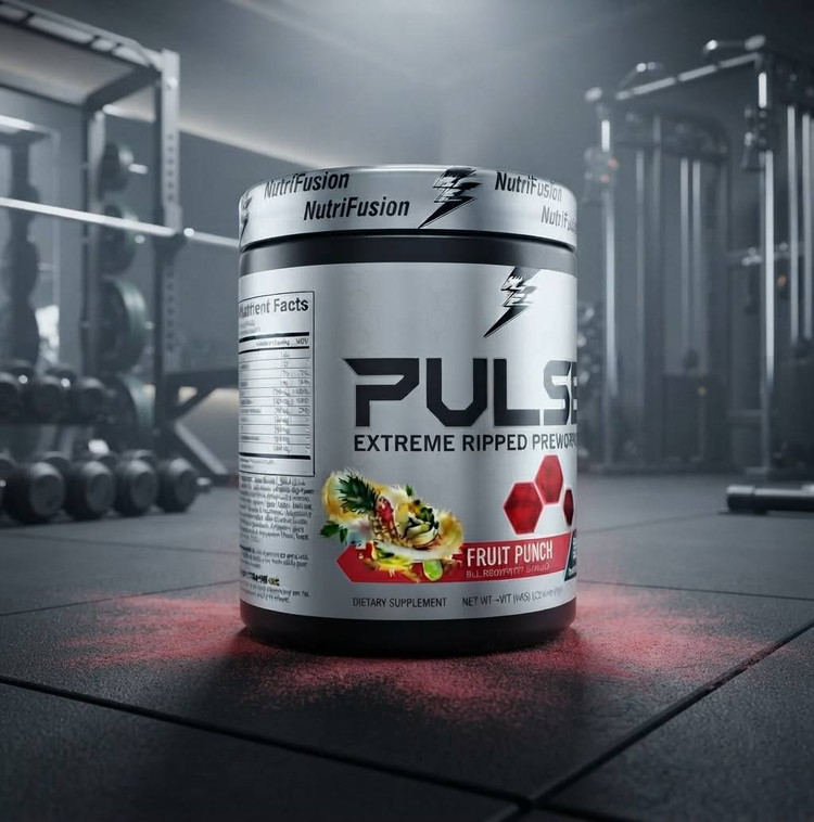پودر پمپ و پریورکآوت پالس نوتری فیوژن | NutriFusion Pulse Preworkout کد 2000H
