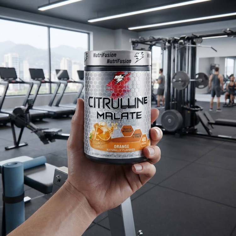 سیترولین مالات ۴۰ سروینگی NutriFusion طعم پرتقال (پمپ عضلانی) کد ۱۰۰۰۱