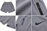 شلوارک آیرو مردانه مدل نایک بالای زانو طوسی کد 20002