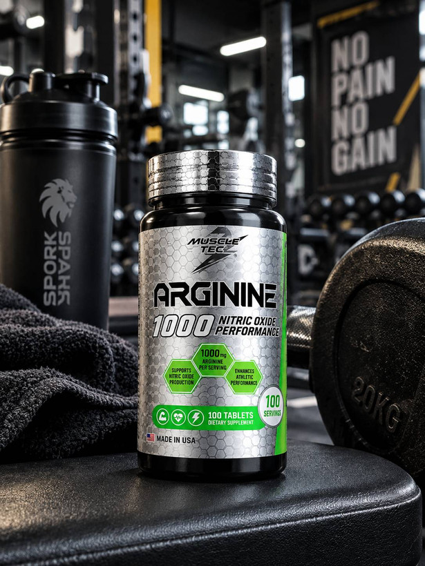 قرص آرژنین 1000 مگاموسلتک MuscleTech Arginine 1000 عدد 100 عددی (کد 7001)